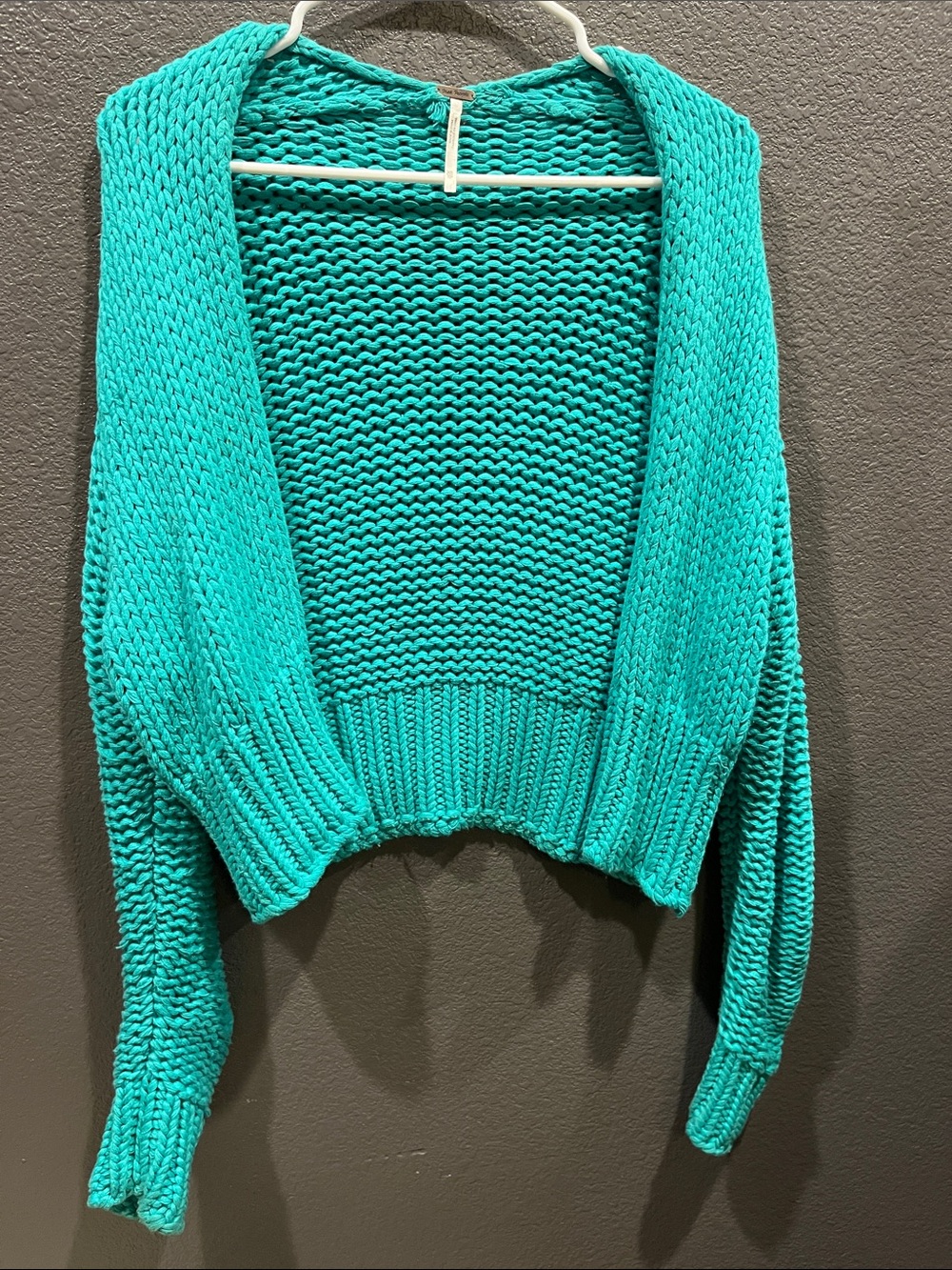 Free people knitted cardigan shrug